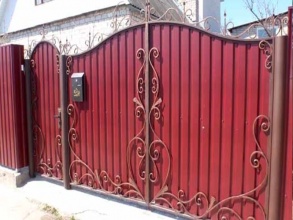 Калитка - пример 1 фото в Верее