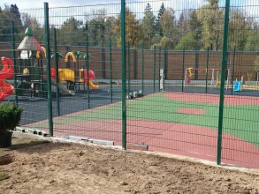 Забор на детскую площадку 50 метров фото в Верее